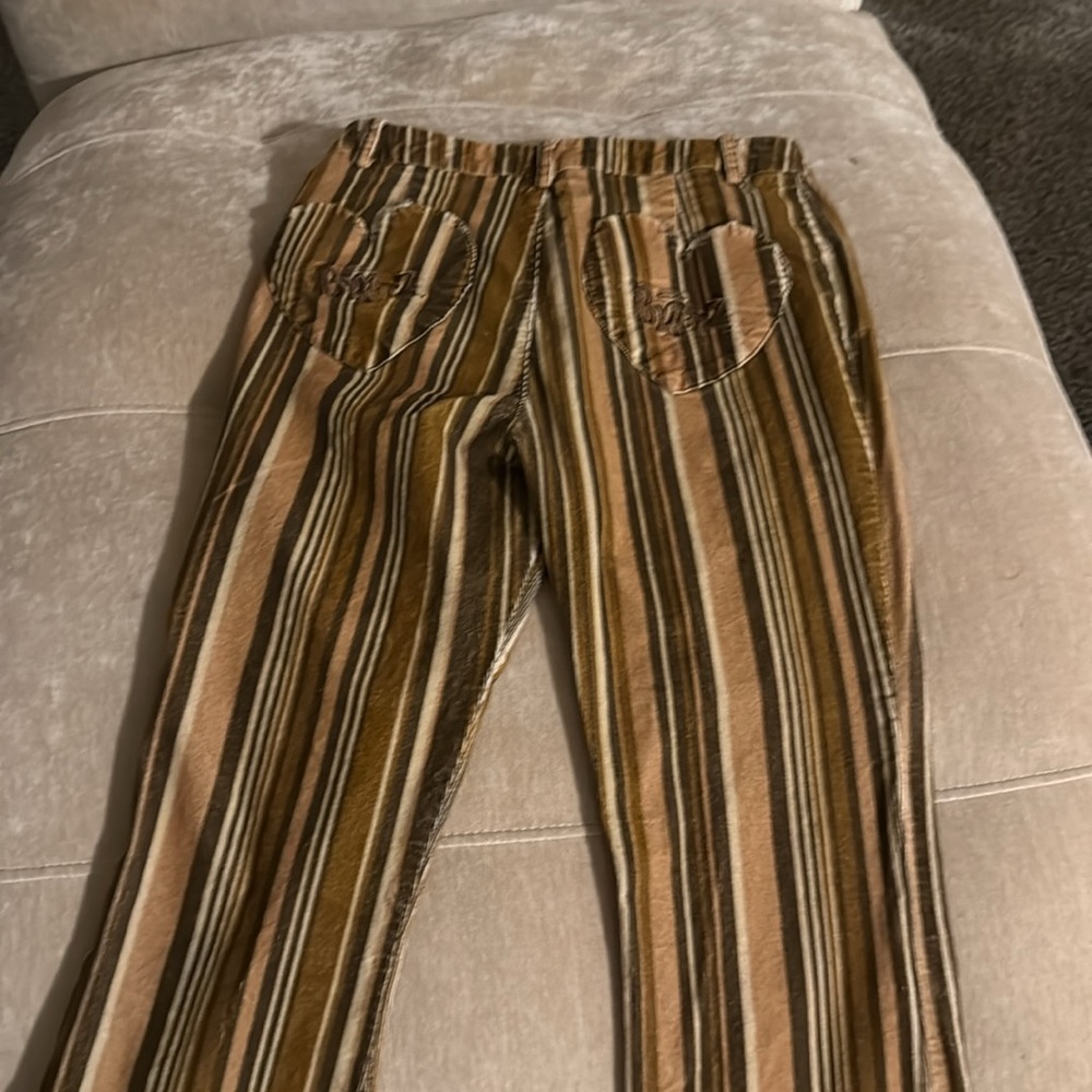 Dolls Kill Butterfly Print Jacket and Striped Pants Set - Picture 9 of 10